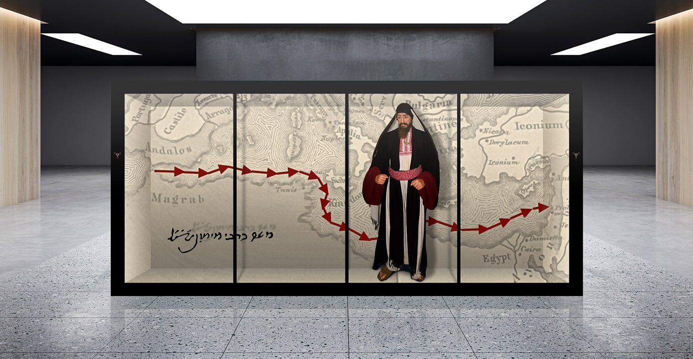 Holographic Wall for the Museum of Tolerance Jerusalem