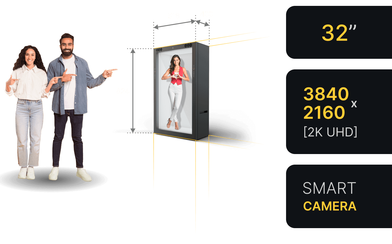 holobox S compact portable holographic display for breakout areas and partner booths at conference venues